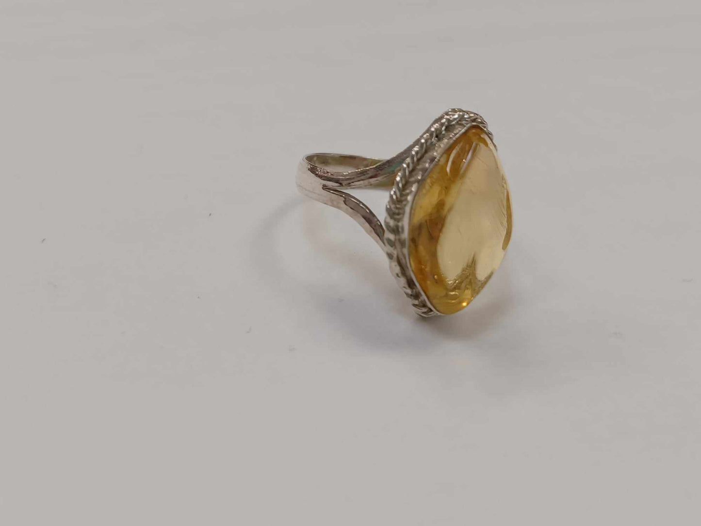 Bague Ambre (plusieurs modèles) - Rouge Argent 925