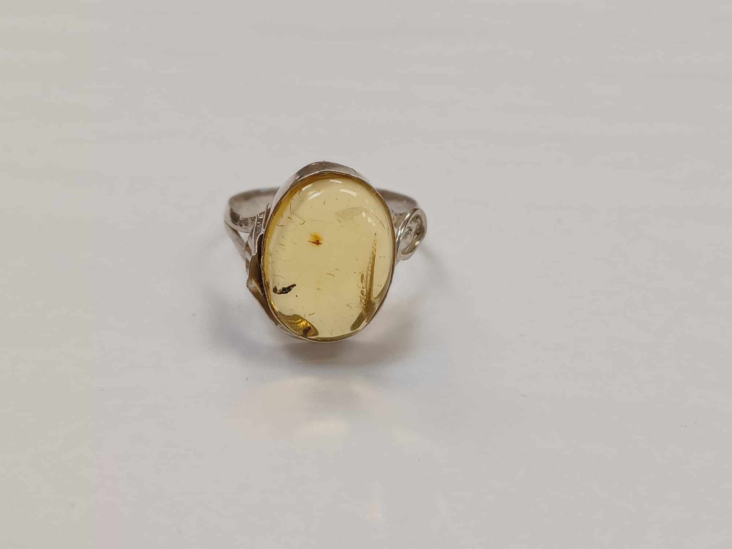 Bague Ambre (plusieurs modèles) - Rouge Argent 925