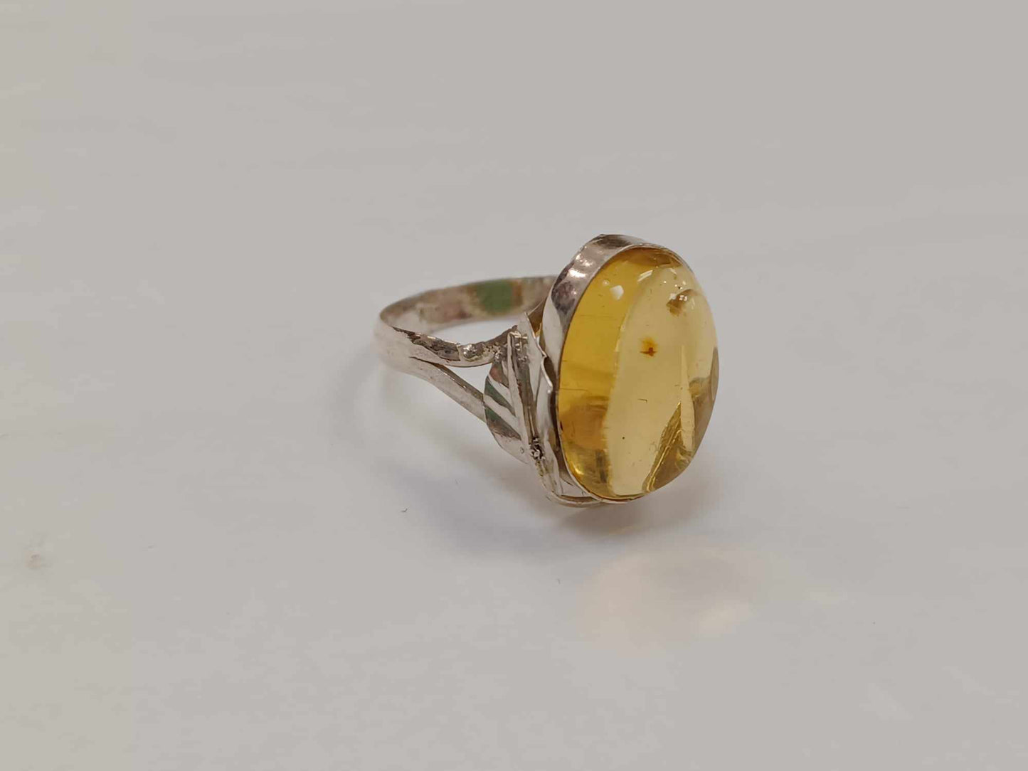 Bague Ambre (plusieurs modèles) - Rouge Argent 925