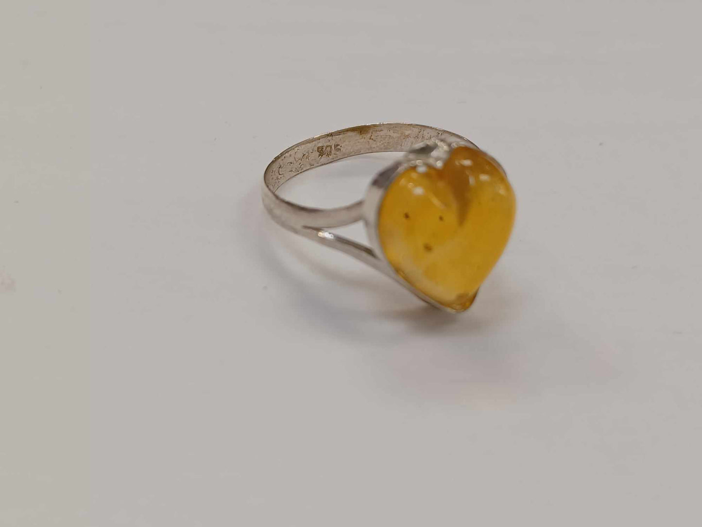 Bague Ambre (plusieurs modèles) - Rouge Argent 925
