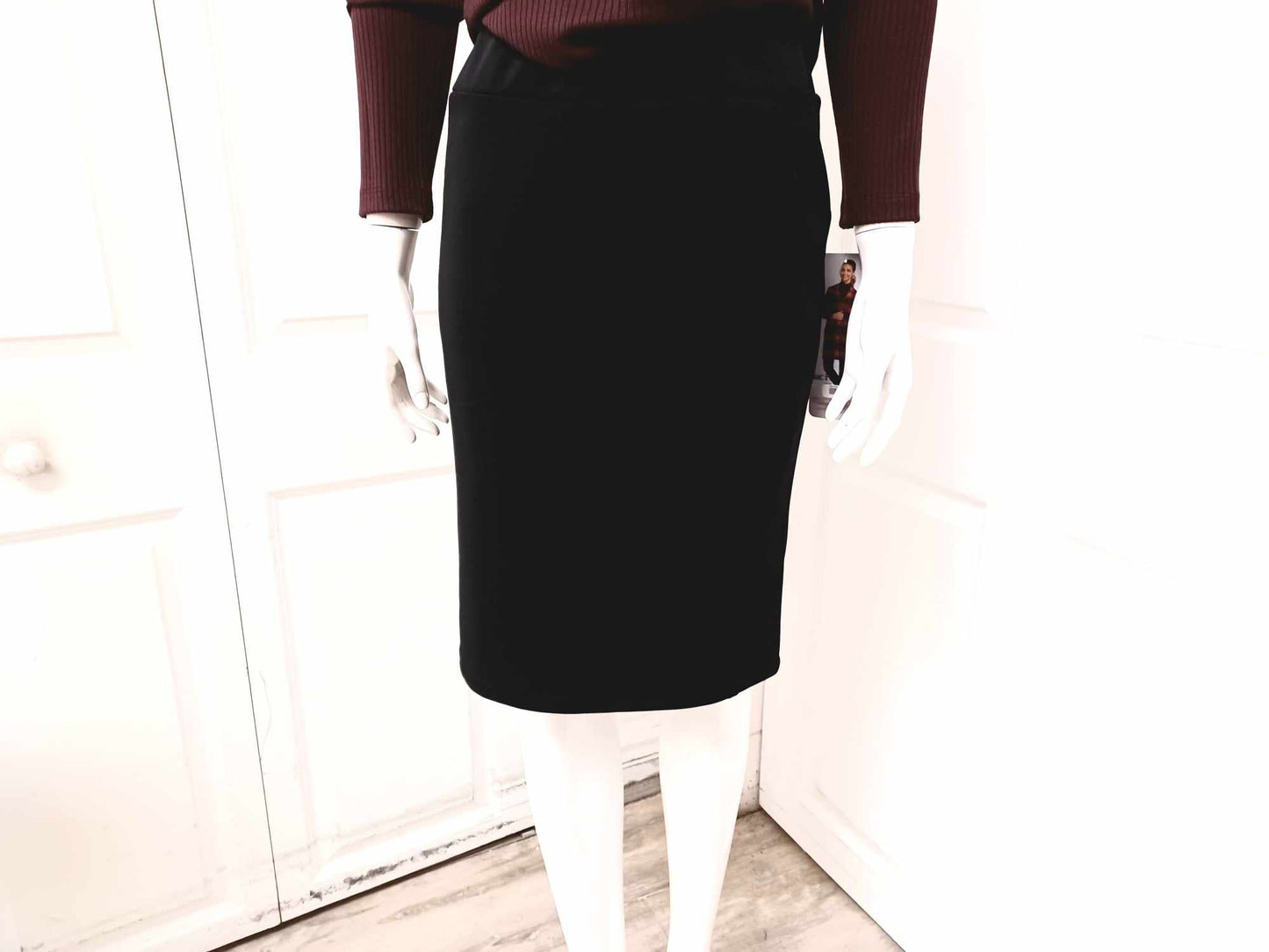 Jupe Turley - Noir - Luc Fontaine