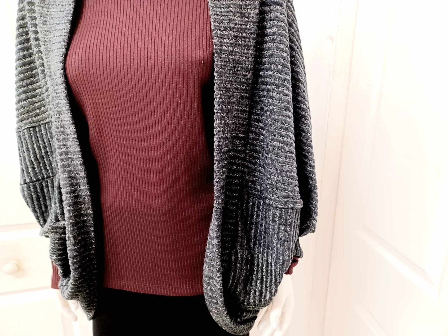 Shrug Rib Shrug - Gris - Luc Fontaine