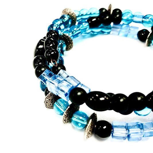 Bracelet de billes - LACP12 - Rouge Bijoux