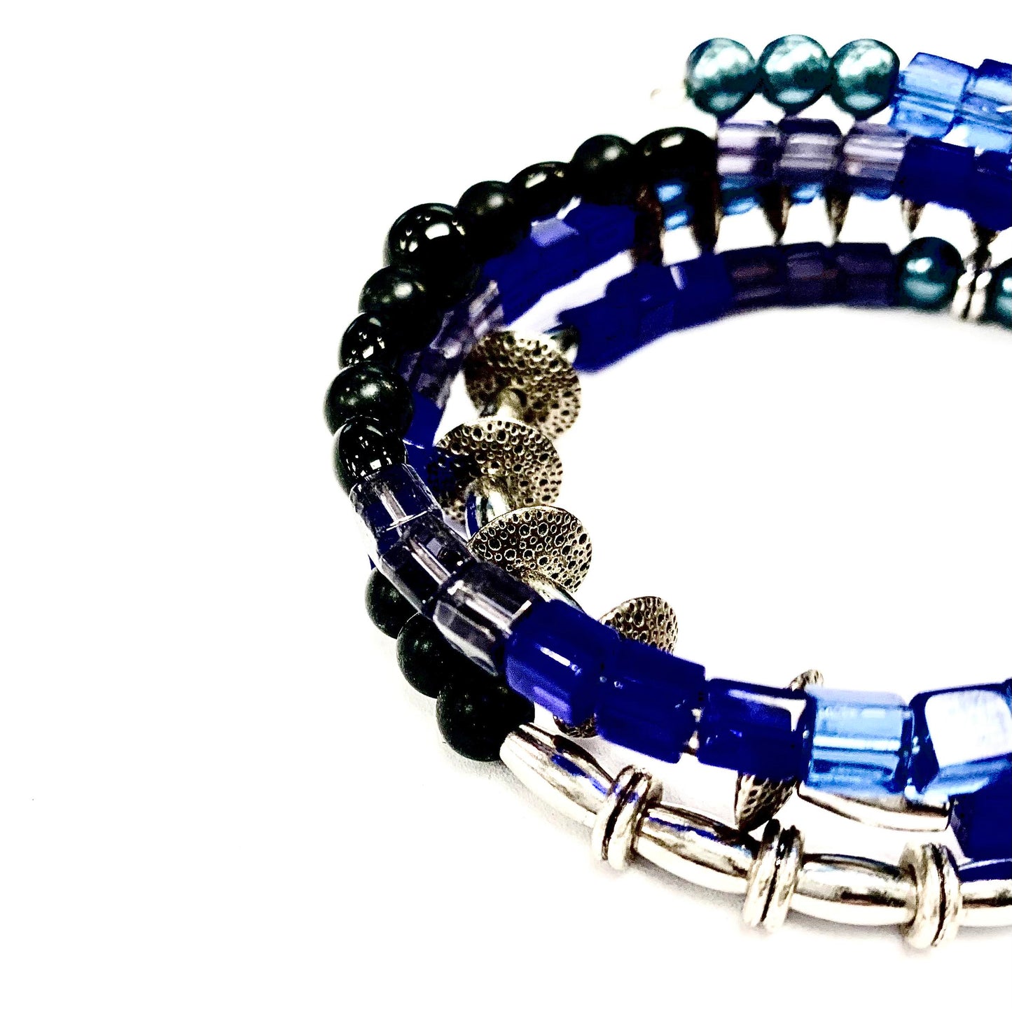 Bracelet de billes - LACP14 - Rouge Bijoux