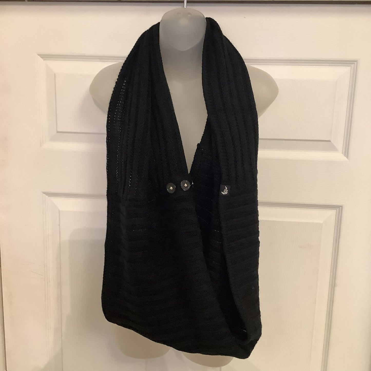 Foulard Charlotte Noir ou Gris foncé - Schwiing