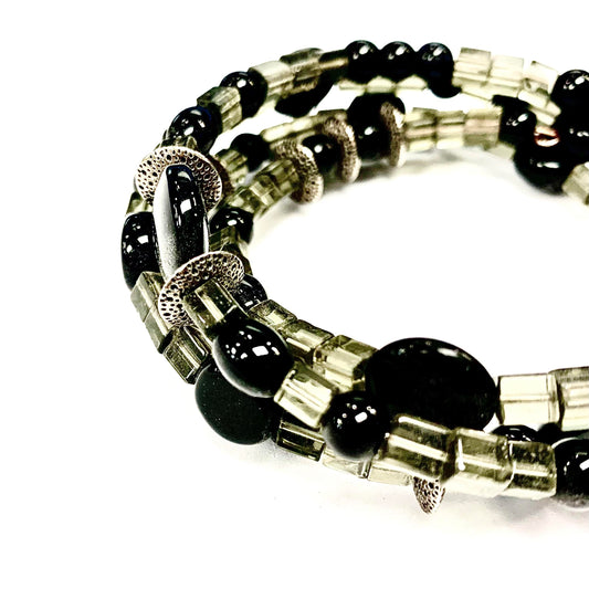 Bracelet de billes - LACP09 - Rouge Bijoux