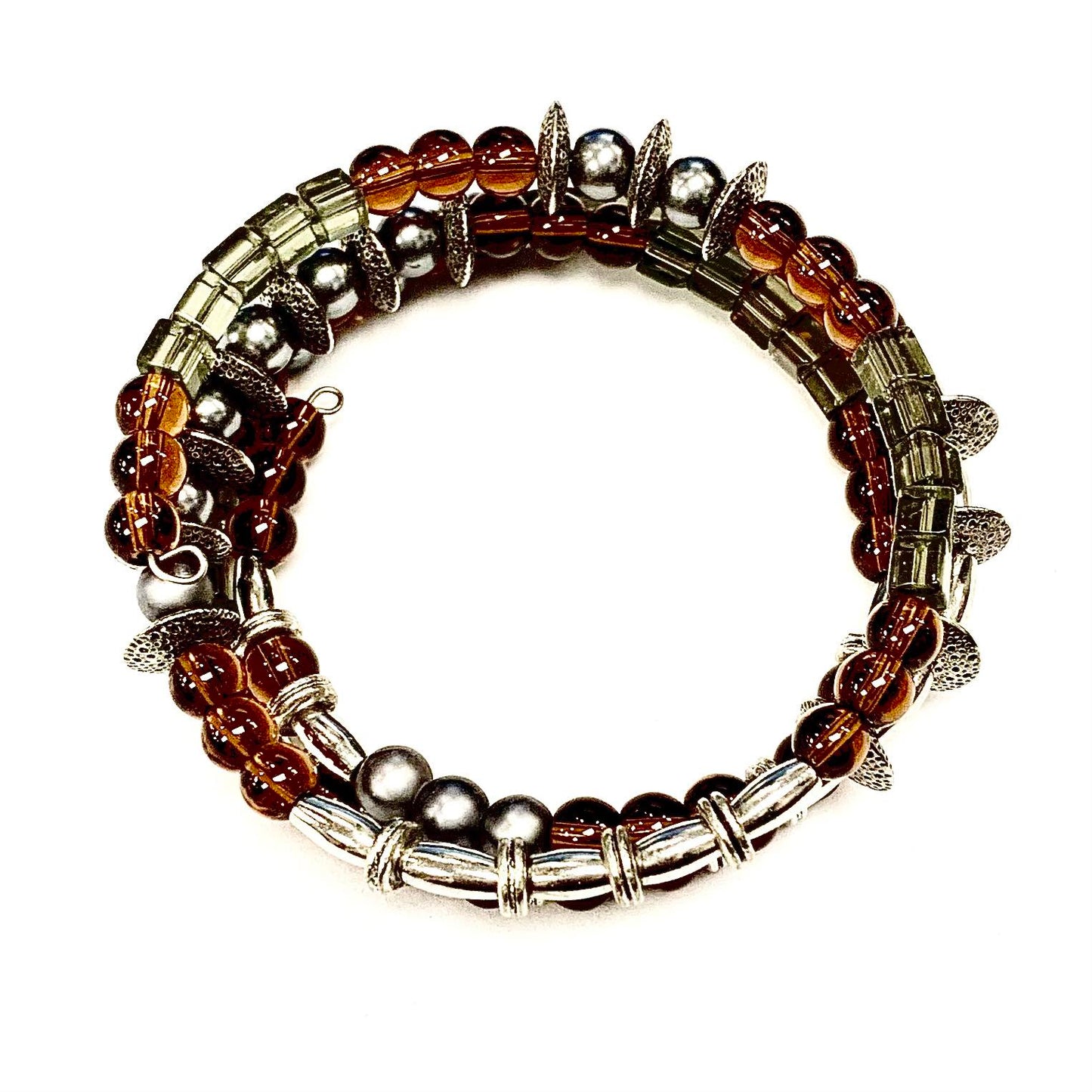 Bracelet de billes - LACP11 - Rouge Bijoux