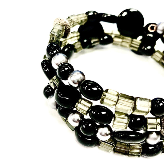 Bracelet de billes - LACP05 - Rouge Bijoux