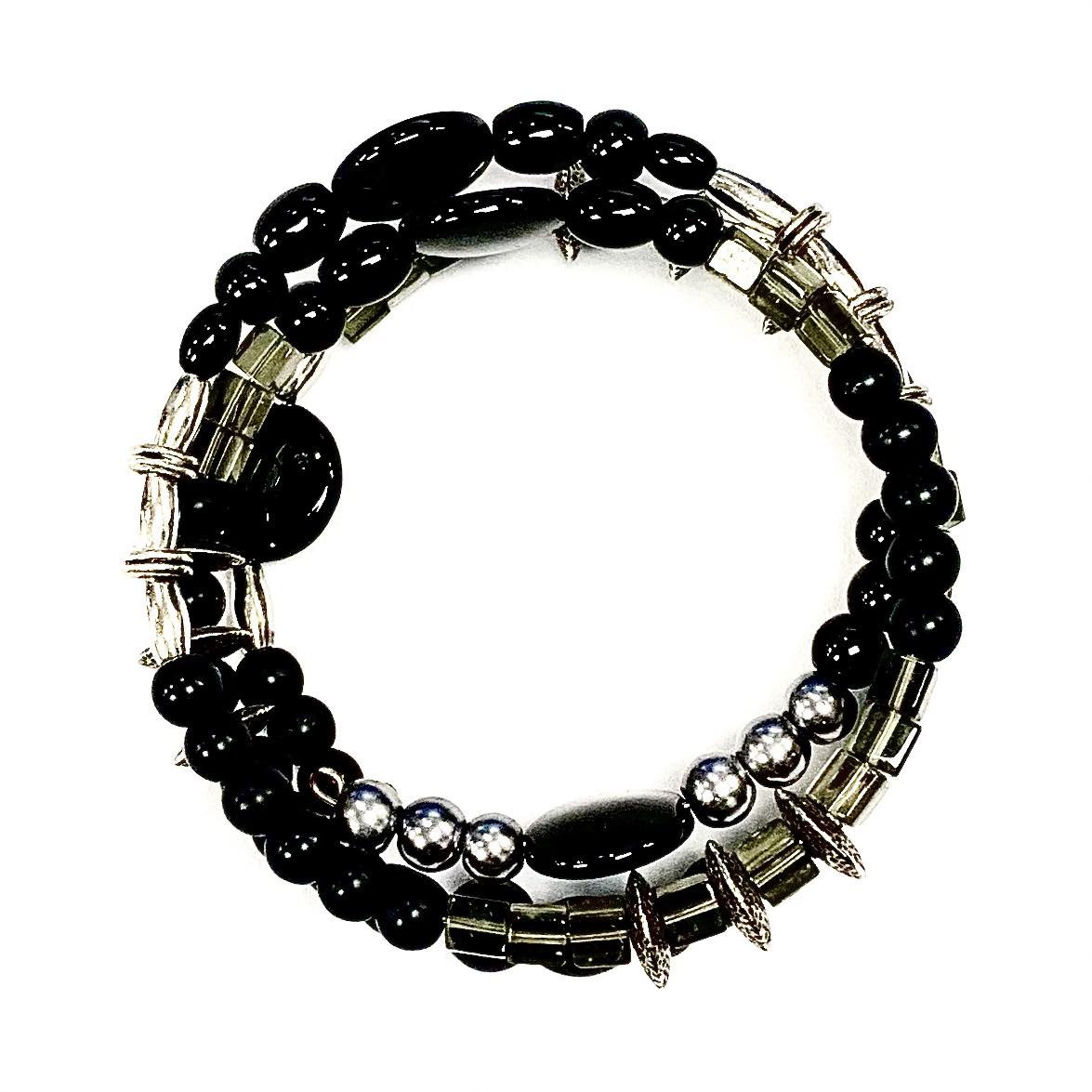 Bracelet de billes - LACP04 - Rouge Bijoux