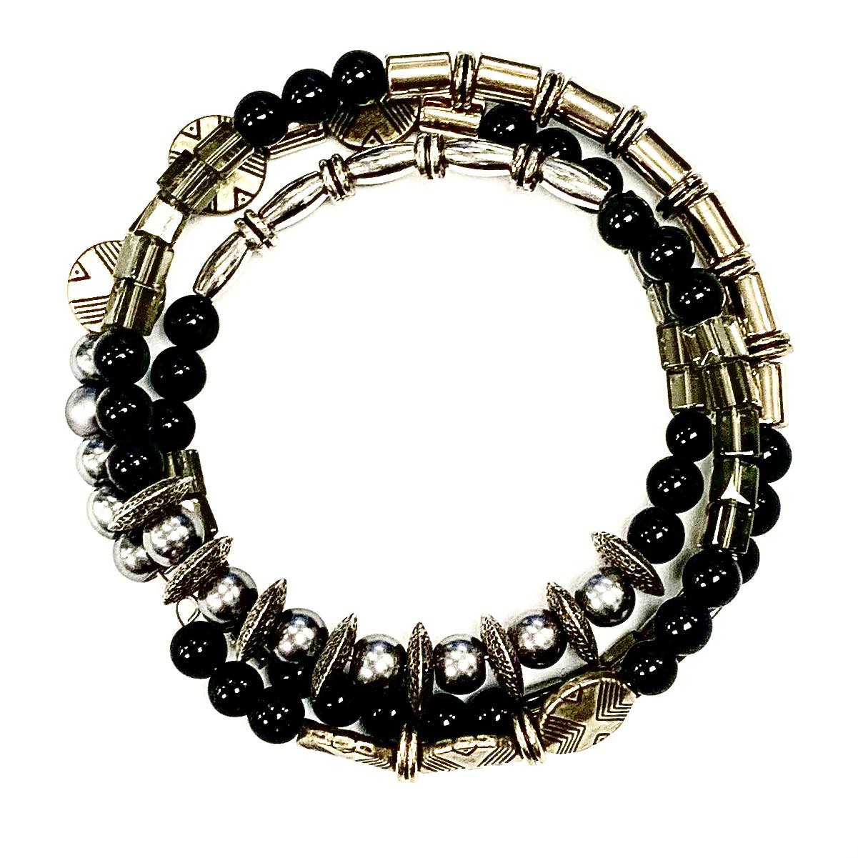 Bracelet de billes - LACP07 - Rouge Bijoux