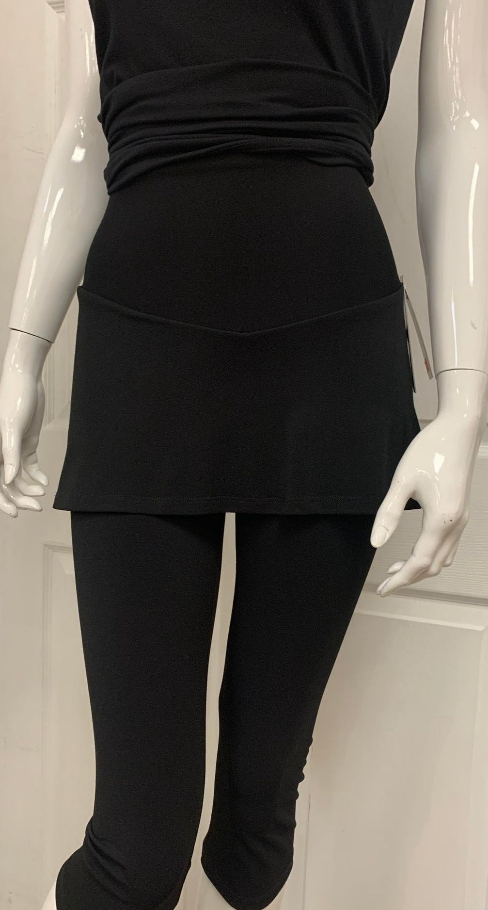 Pantalon Jupe - Noir - 14-120 - Kollontai