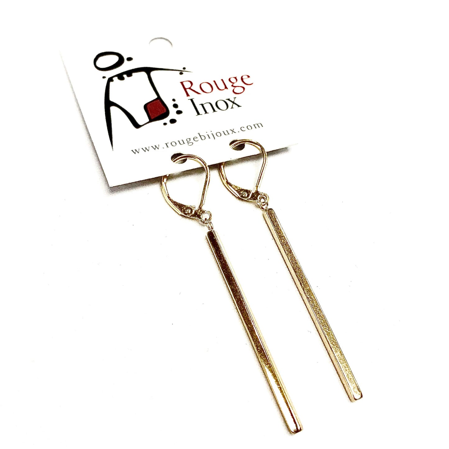 BO Tige - Or - Rouge Inox