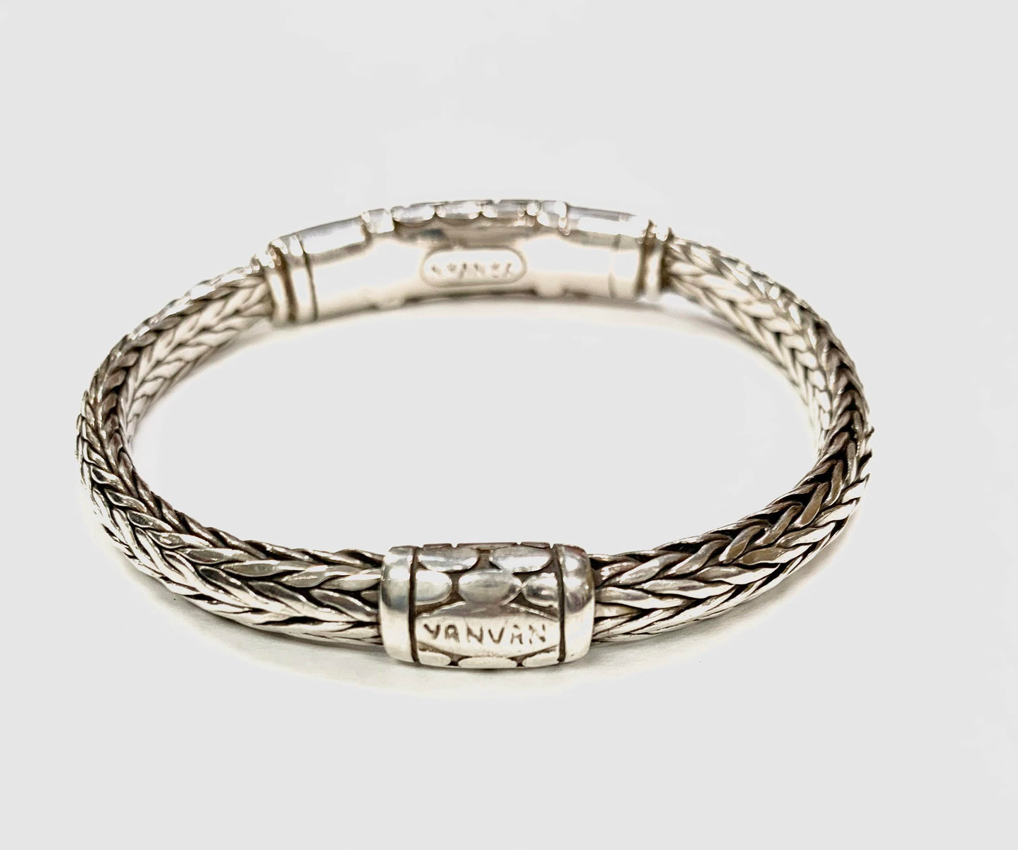Bracelet - Silver - Red Silver 9.25