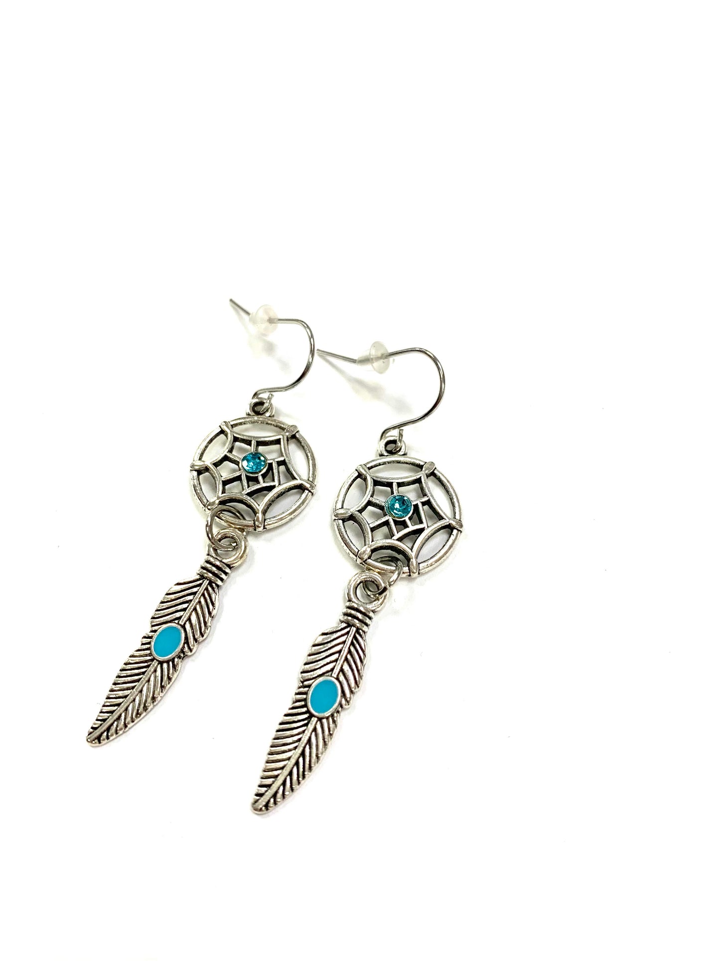 Capteur de rêve - Diamand bleu - Gynette et Yvon