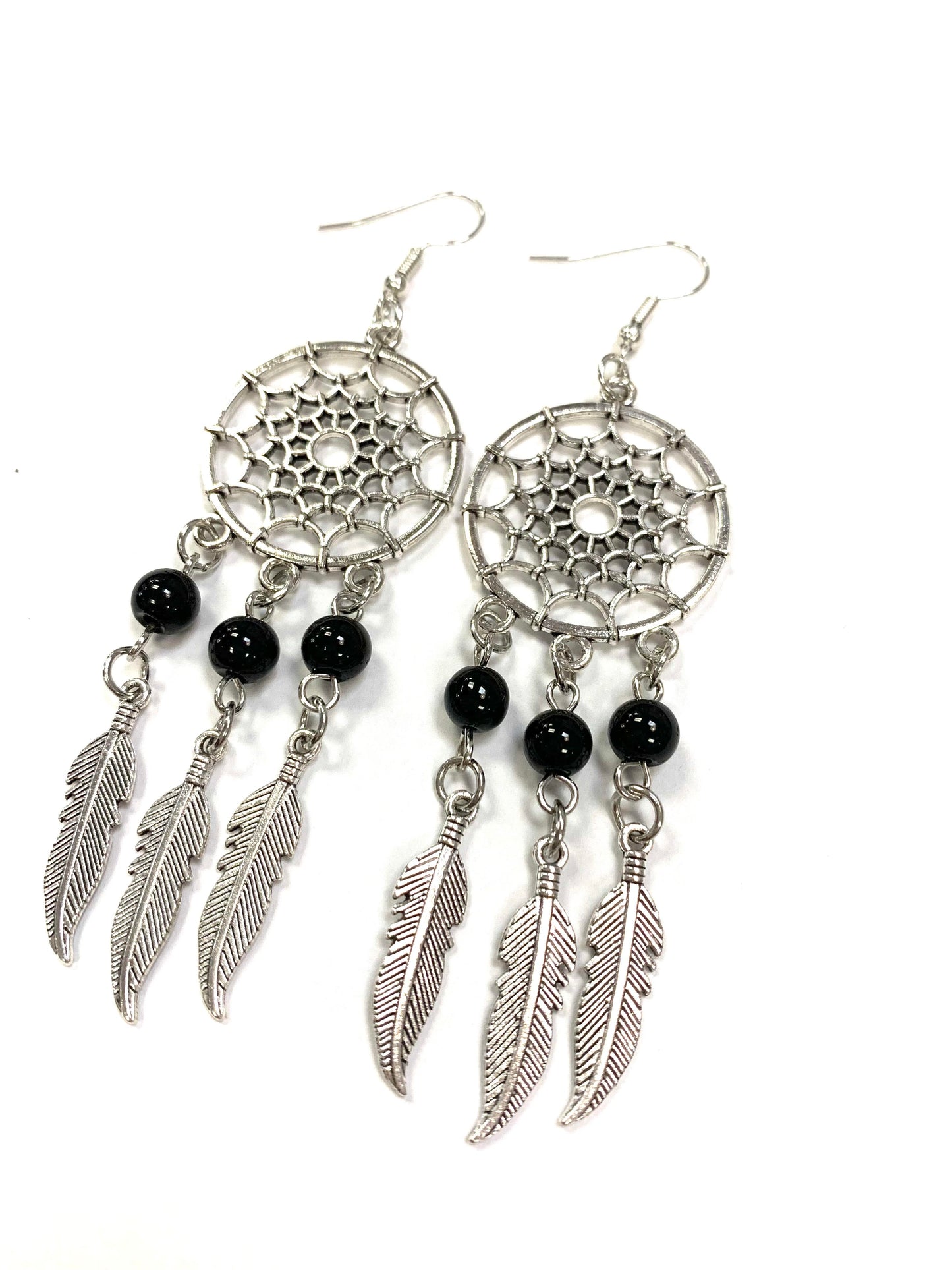 Bo capteur de rêve - Pierres noires - Gynette et Yvon