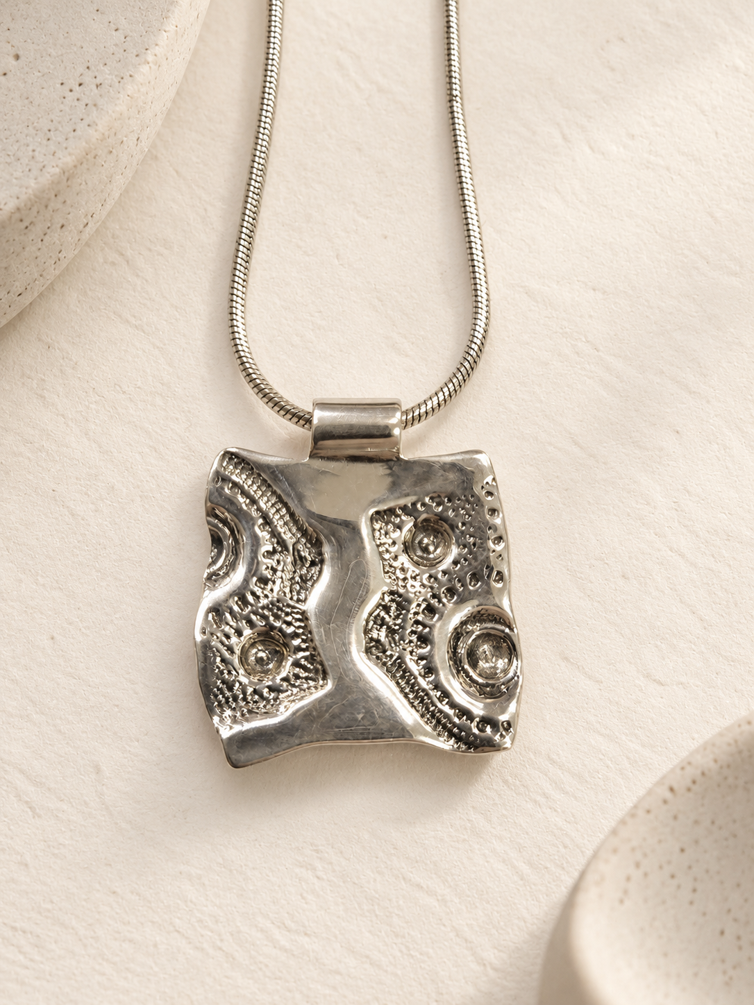 Collier empreinte d'oursin - Marie-Êve Bordeleau