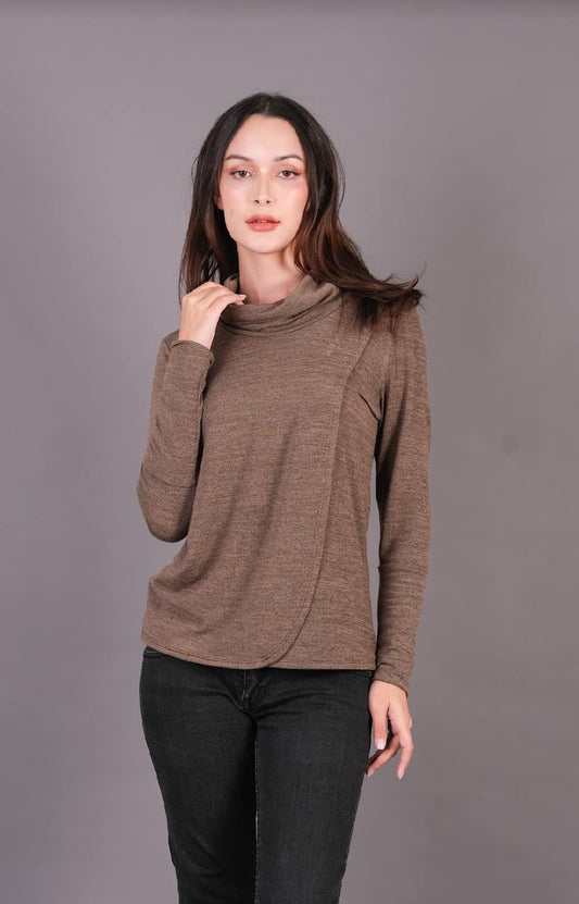 Chandail Lilou Greige