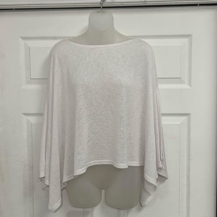 CATHIANA - Poncho blanc