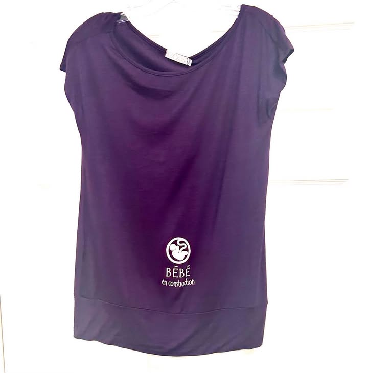 Bébé en construction-Mauve-Bébébedondine