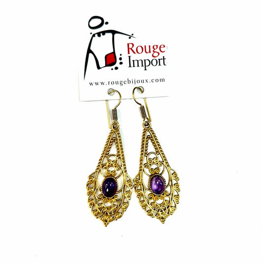 BO boucle-O5-Rouge Import