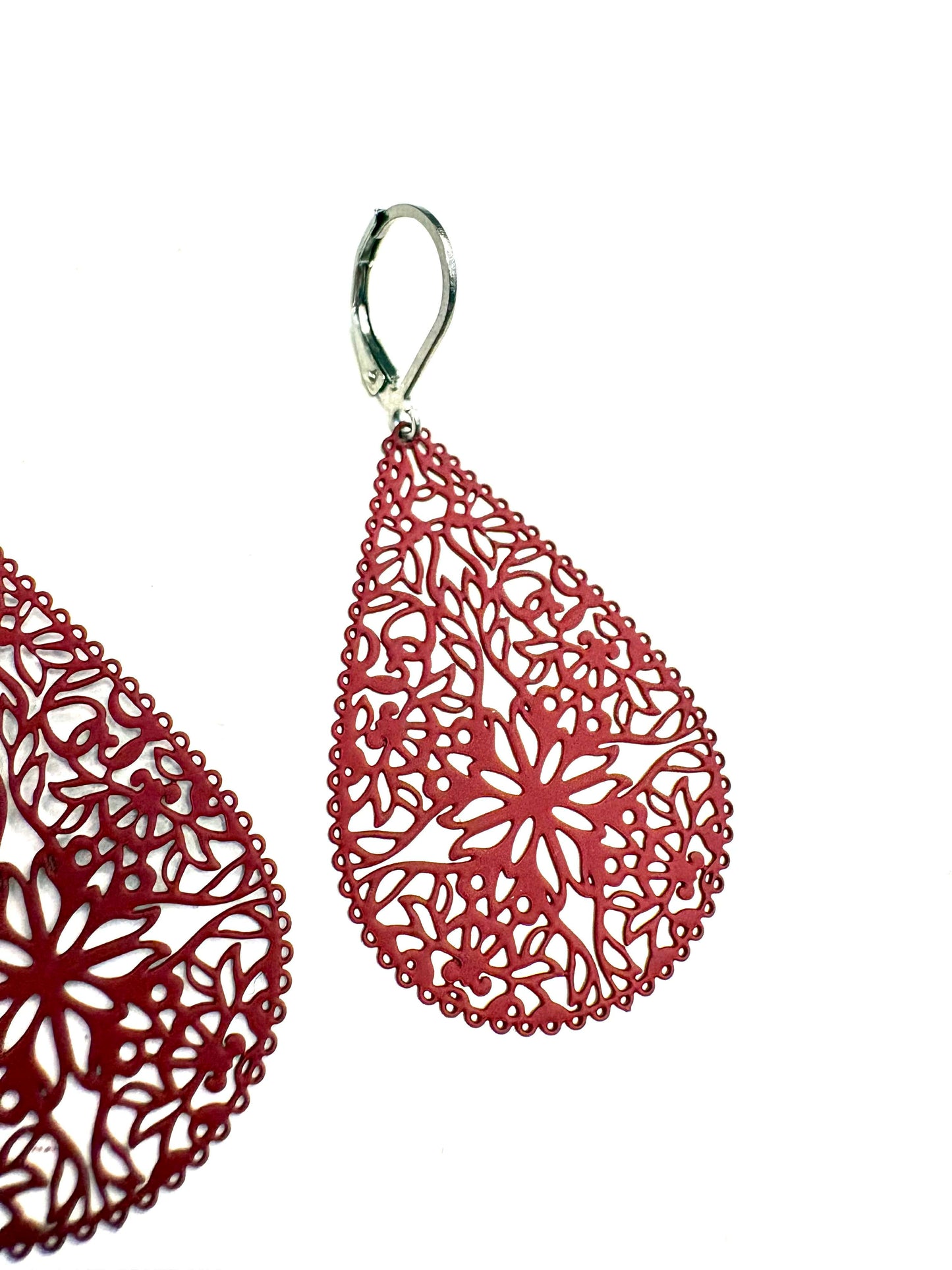 BO mandala rose des vents - Rouge inox