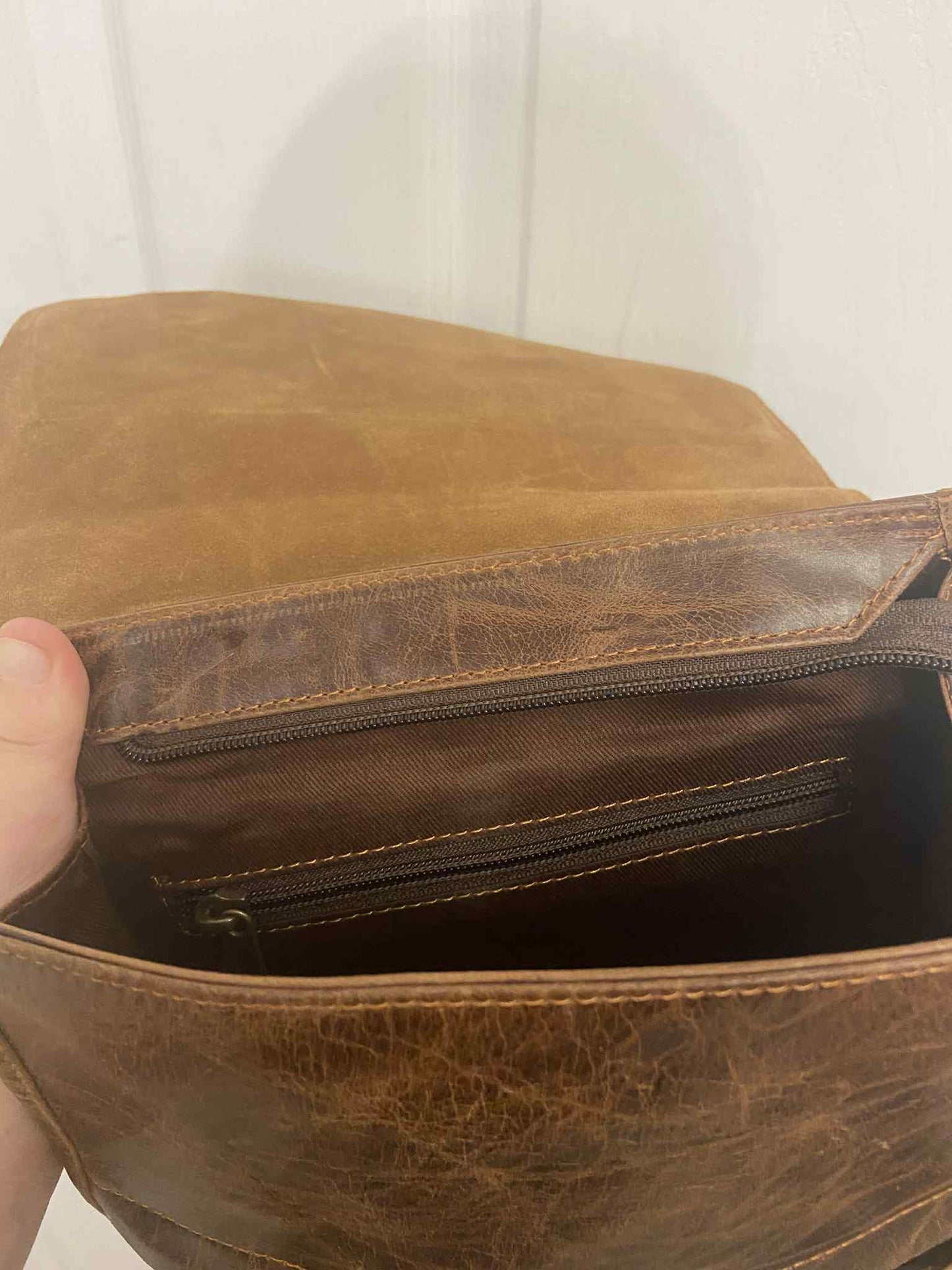 Sac à dos tout cuir - 5 couleurs offertes - Rouge Import