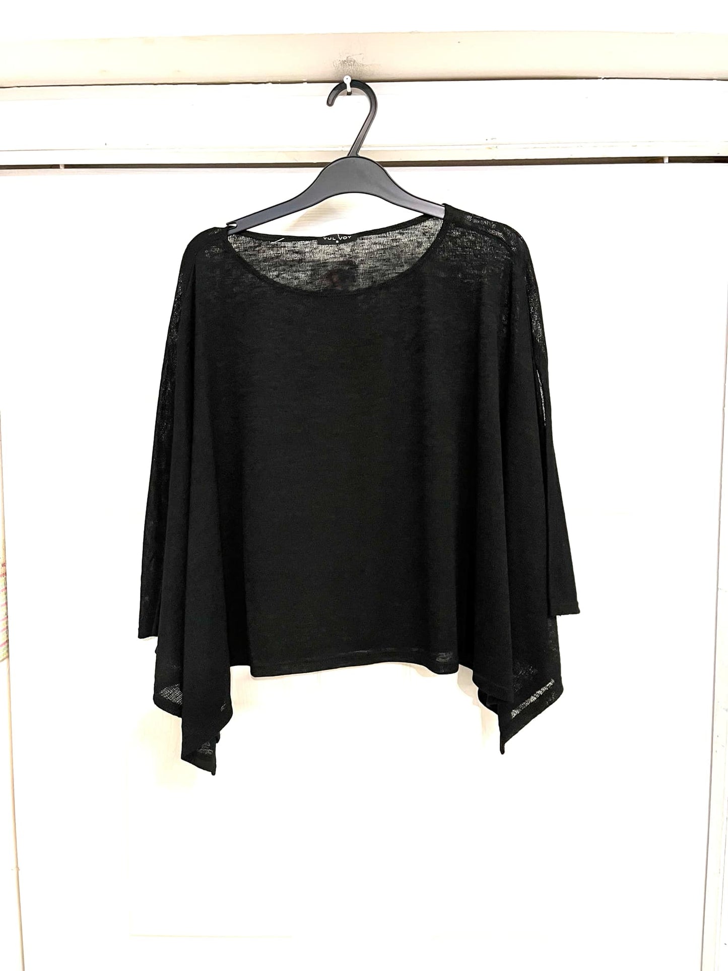 CATHIANA - Poncho noir