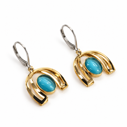 Boucles d'oreilles- Bo35 -  Christophe Poly