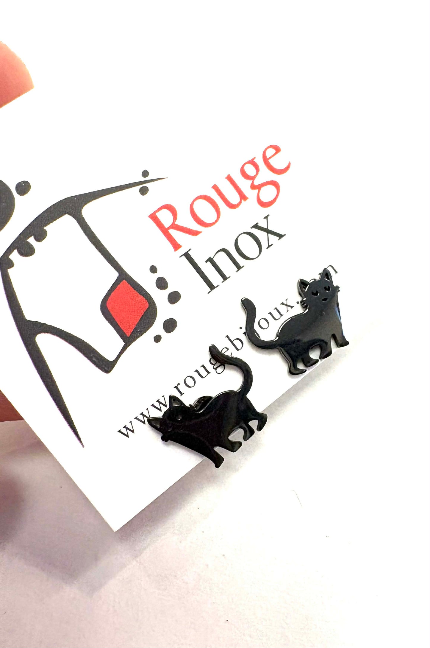 BO cat - Stainless steel red