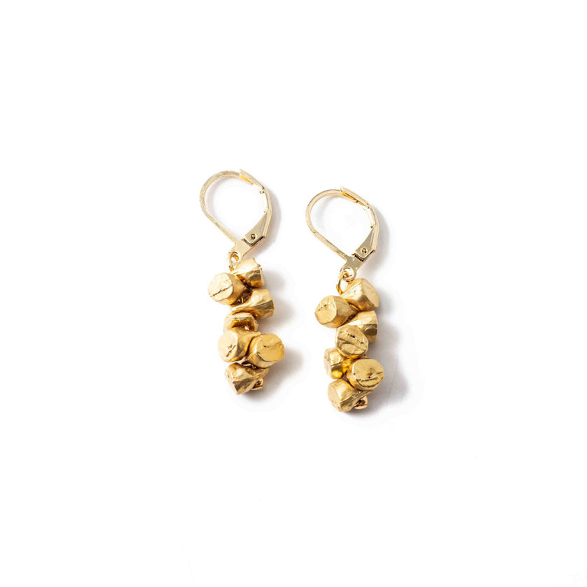 Earrings - Maxime - Gold - Anne-Marie Chagnon 
