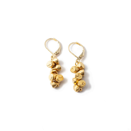Boucles d'oreilles - Maxime- Or  - Anne-Marie Chagnon
