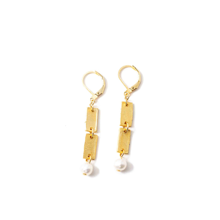 Earrings - Jeanette - Gold - Anne-Marie Chagnon 