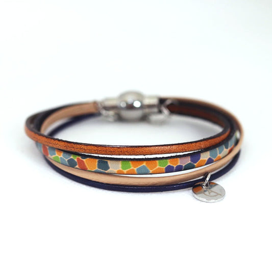 Bracelet zip géométrique - Créart