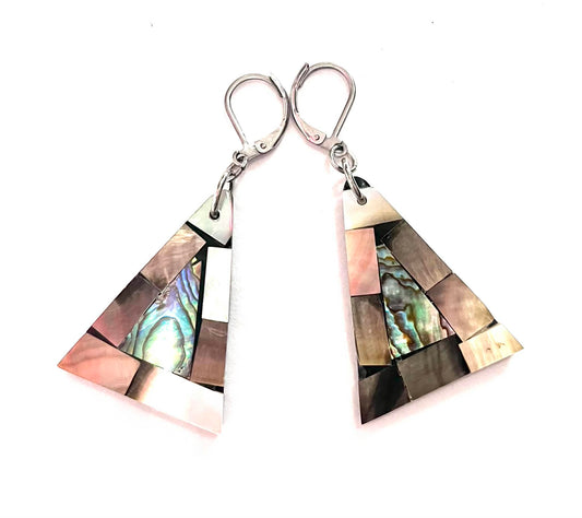 BO triangle nacrée - Rouge Aventure