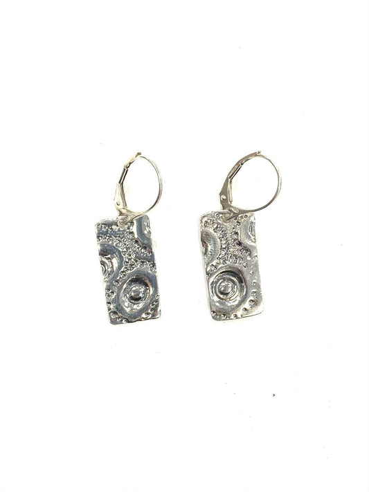 CLASSIQUE, Boucles d'oreilles argent sterling pendantes - Marie-Eve Bordeleau