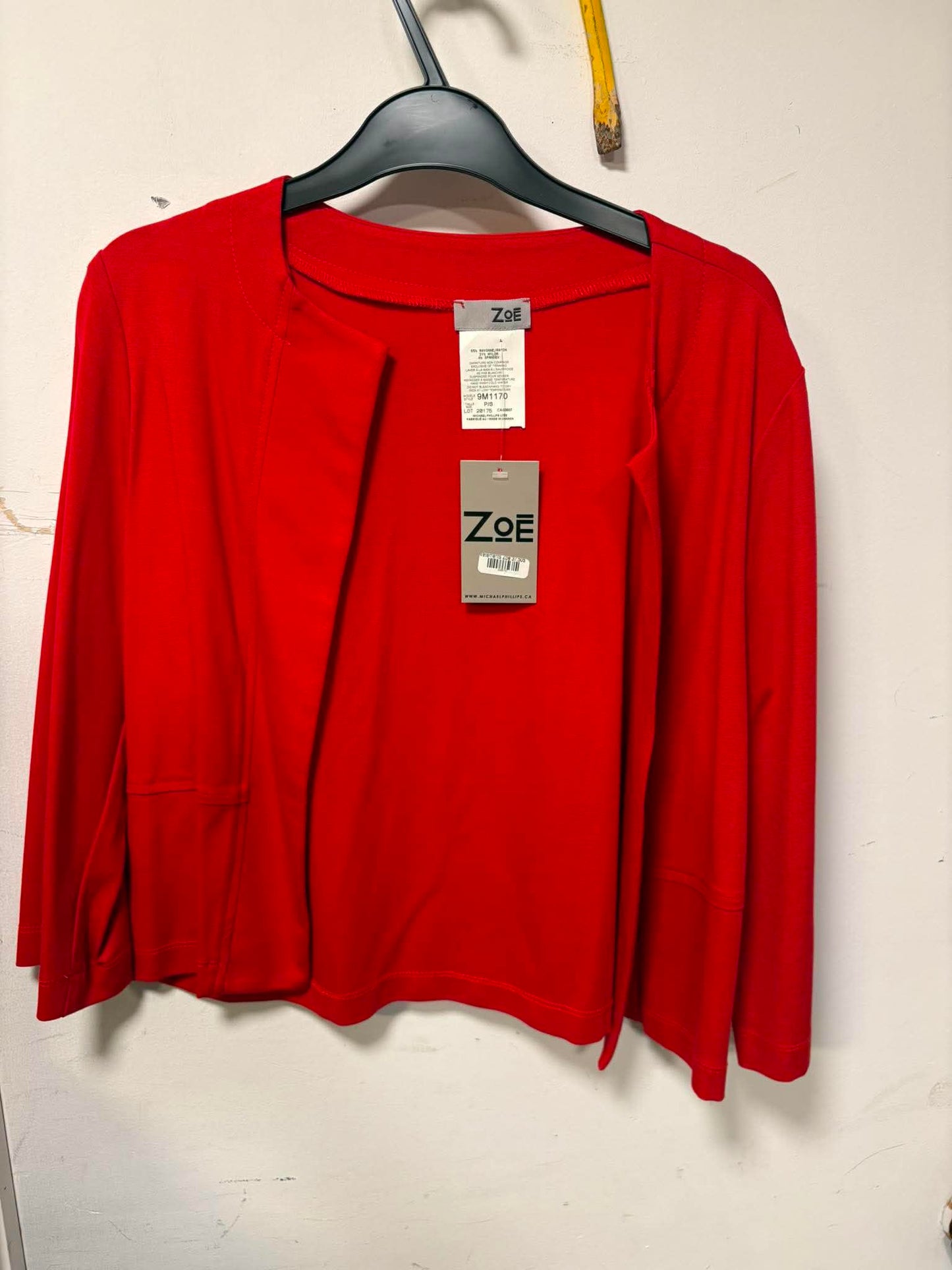Veste rouge Zoé