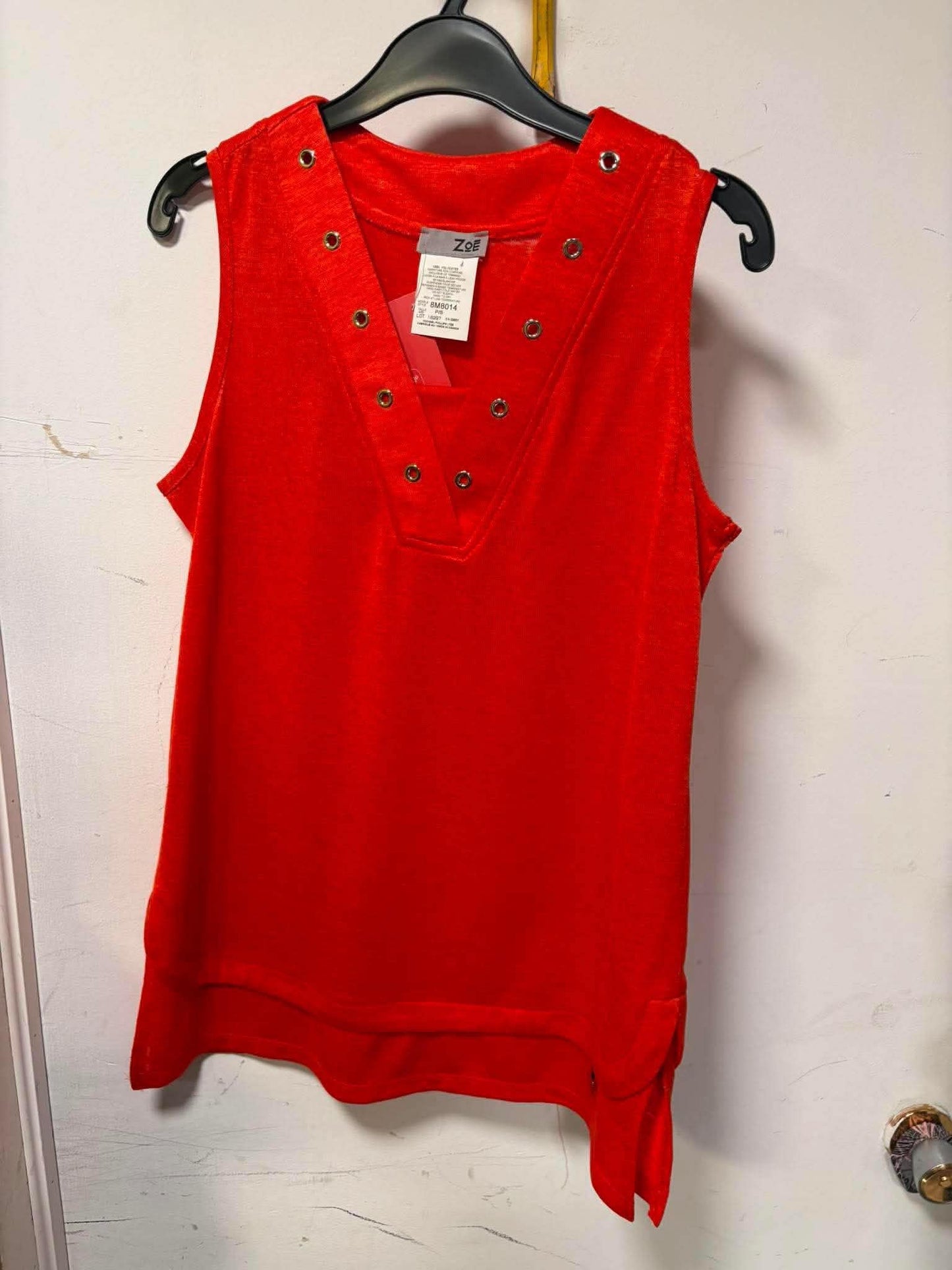 Martini tunic with black and white polka dots