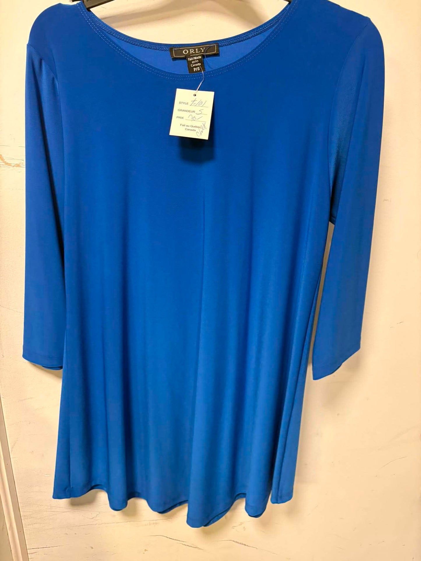 Tunique bleu royal Orly