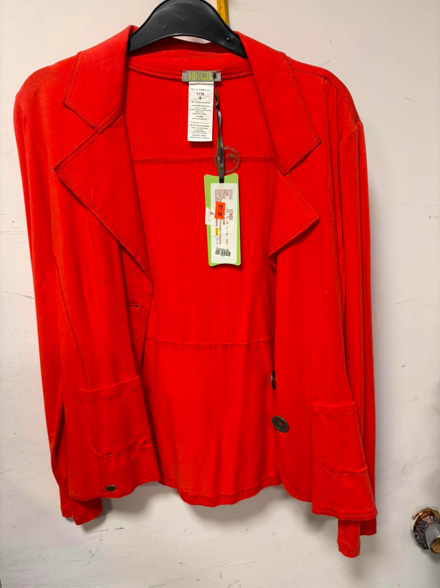 veste corail Dolcezza