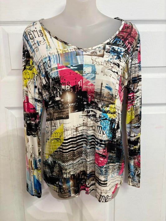 Martini tunic with black and white polka dots