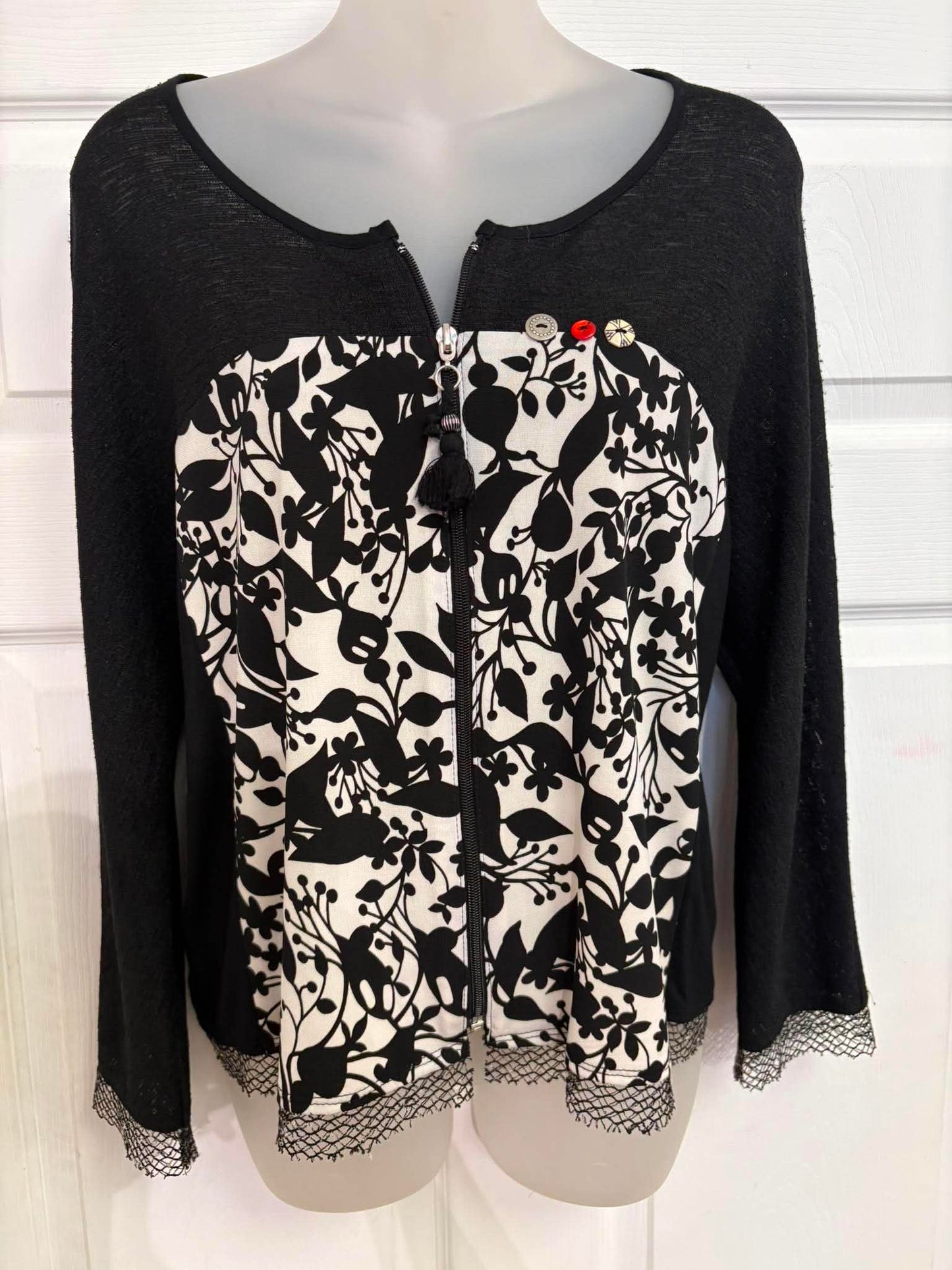 Veste noir Zoé