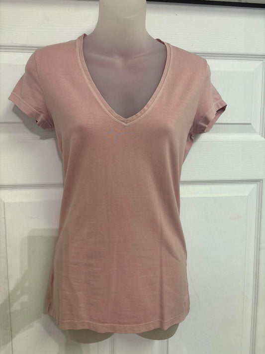T-shirt rose pâle Mellow Rose