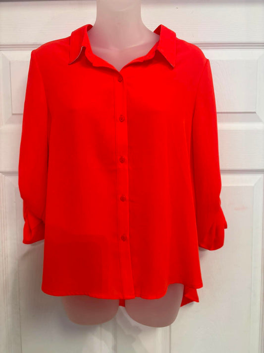 Blouse orange Patrizia Luca Milano