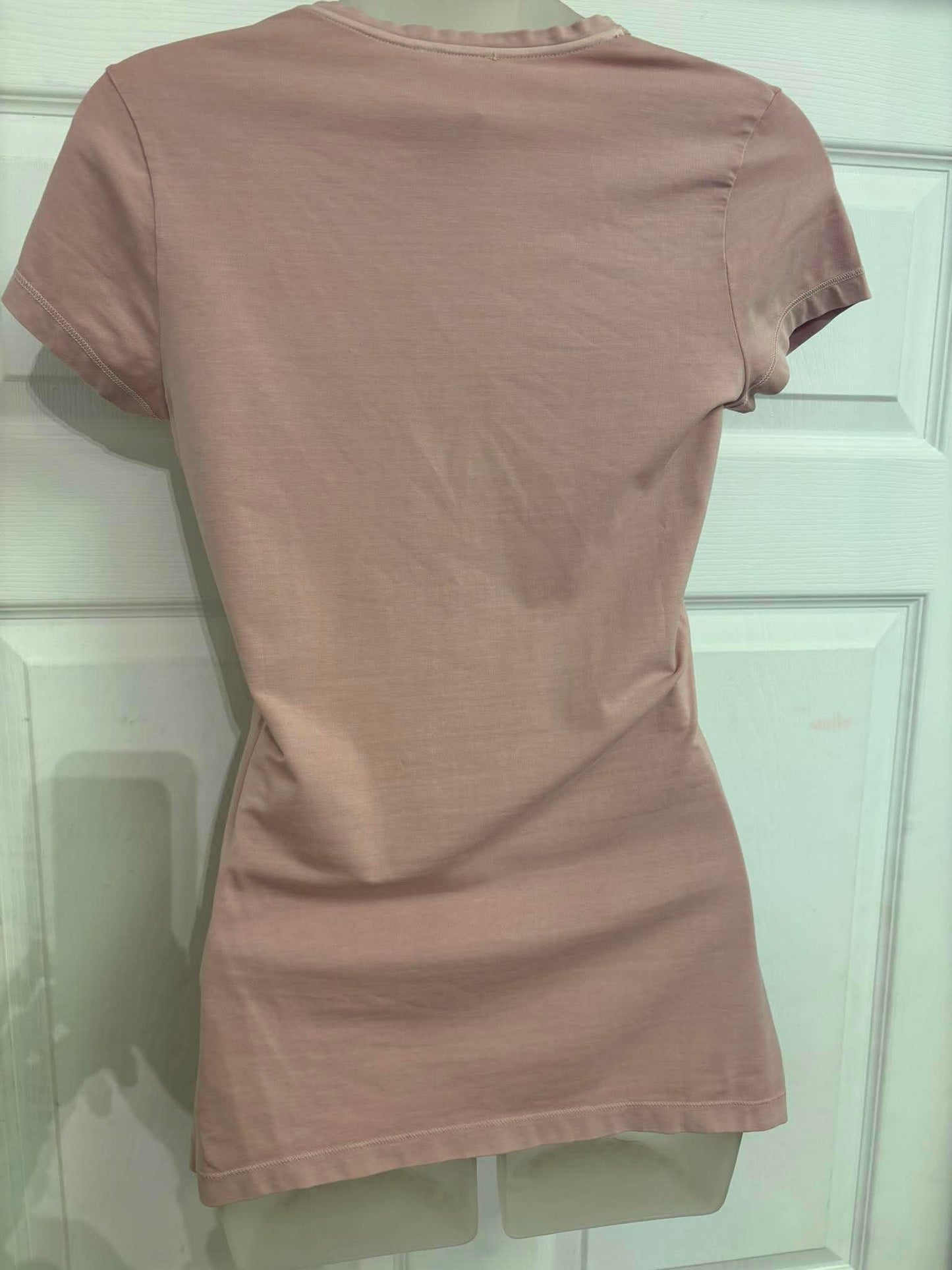 T-shirt rose pâle Mellow Rose
