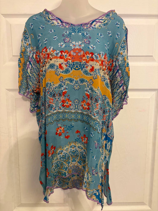 Tunique bleu floral Love Kyla