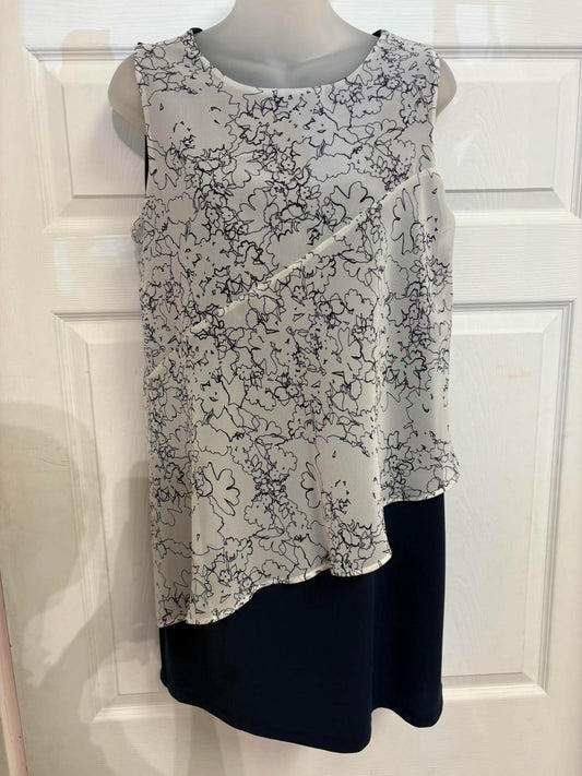 Tunique marine blanche liquidation