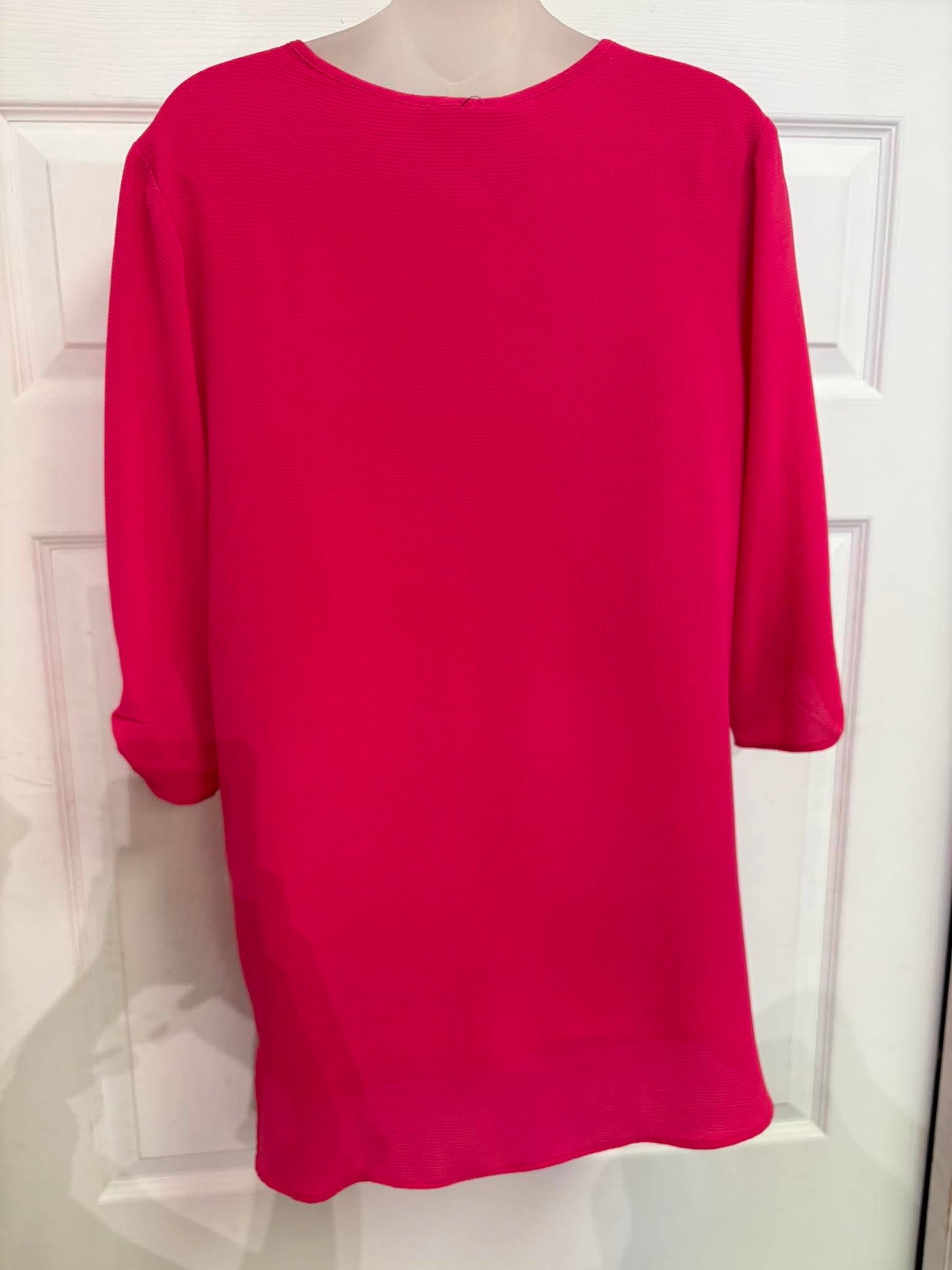 Martini tunic with black and white polka dots