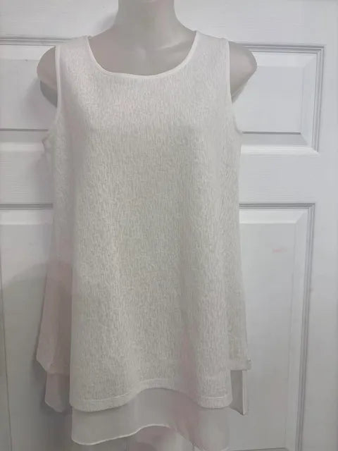 Martini tunic with black and white polka dots