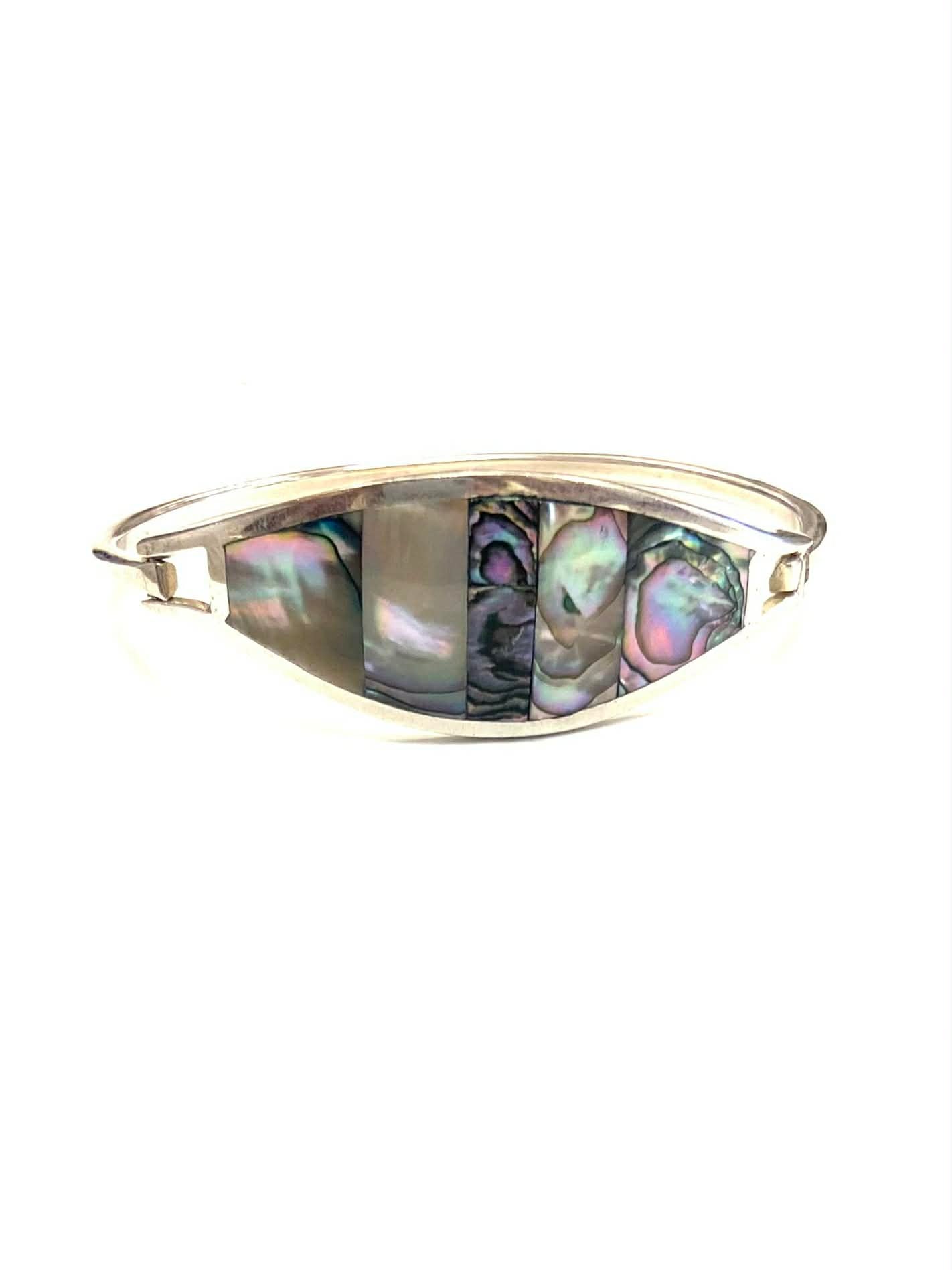 Bracelet nacre - Aurore Boréale  - Rouge Aventure