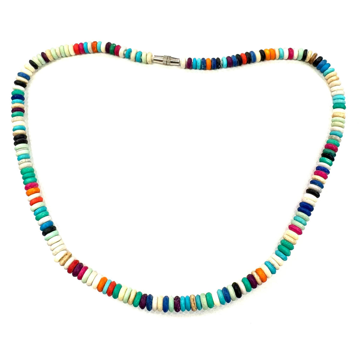 Collier multicolore - Rouge Import